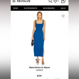 NWT LSPACE Mara dress